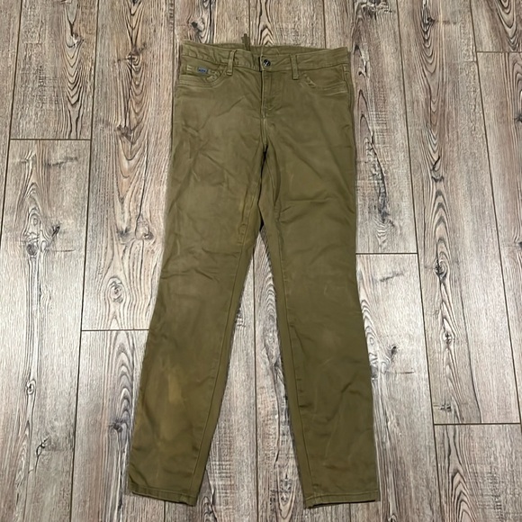 Kuhl KONTOUR™ SKINNY Jeans Size 10 REG Color Olive - Picture 4 of 11